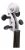 Violin Mendini 4/4 Blanco Con Accesorios Tuner Gratis