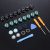 28 Piezas Analog Joystick Tapa Thumbstick Silicona Kit De Re