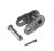 50 Ss Acero Inoxidable Cadena De Rodillos Offset Link (10pcs