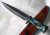 Reg-022-80, Damasco Hecho De Acero De 15 Pulgadas Cuchillo D