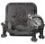 Estufa De Ee.uu. Bsk1000 Barril De Camp Kit Estufa, Negro