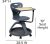 Flash Furniture Silla De Escritorio Móvil Gris Oscuro Con Ro