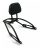 Motocicleta Desmontable Respaldo De Pasajero Sissy Bar Con P