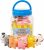 Boley (12 Piezas) Granja Animal Baño Cubo – Granja Animal Ju