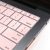 Cci-nuevo Color Rose Rosada Por La Cubierta Del Teclado De A