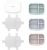 Bentgo Fresco 3-pack Meal Prep Almuerzo Box Set – Reutilizab