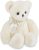 Bearington Chipper Blanca Felpa Del Oso De Peluche Peluche,