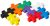 Plus Plus Gran Tamaño – 600 Pieza Básica En Color Surtido De