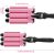 3 Barrel Curling Iron With Lcd Temperature 230 Display Crim