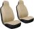 Oxgord Car Seat Cover – Poli De Tela Sólido De Color Beige C