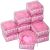12 Cajas De Jabón Dulce Rosado Del Corazón Jabones Perfumado