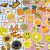 50pcs Cute Yellow Aesthetic Stickers Pack For Hydro Flask Wa