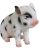 Hi-line Ltd De Regalo De Bebé Pig Sentado Con Manchas De Neg