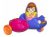 1 X Playskool Weebles Wobblin – Kart, Chica Por Hasbro