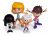 El Loud Casa Figura 4 Pack – Lincoln, Lori, Lucy, Luna – Jug