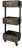 Rae Dunn 3 Nivel Ruedas Organizador – Madera Caddie – Elegan