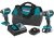 Makita Xt269r 2 Amp 18v Lxt Compacta De Iones De Litio Sin E
