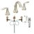 Moen T6420bn-9000 Eva Dos De Arco Alto Para Baño Grifo Con V