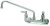 T & S Brass B-0231-cr 8 De Montaje En Pared Grifo De 1/2-pul