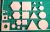 Laserthing Plantillas Shibori Itajime – 44 Piece Set – Cuadr