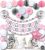 Rainmeadow Premium Bebé Ducha Decoraciones Para Niñas Kit |