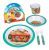 Daniel Tigre 5 Pc Hora De La Comida Conjunto De Alimentación