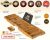 Real Embarcaciones De Madera De Lujo Bandeja Caddie Bañera,
