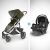 Uppababy Cruz V2 Cochecito – Hazel (oliva / Plata / Cuero De