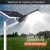 300w Solar Street Lights, Led Solar Flood Lights Outdoor Dus