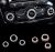 Yuwaton Bling Bling Interior Del Coche Moda Accesorios Aptos