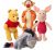 Winnie The Set Y Amigos Juguetes De Peluche Pooh El Animal R
