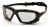 Pyramex Seguridad Highlander Xp Gafas, Negro-gris / Marco Cl