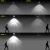 Luz Solar Led P/exterior Con Sensor Movimiento, Negro, 2 Pza