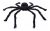 Tinksky Negro Grande De La Araña De Juguete De Felpa Realist
