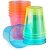300 Vasos De Chupito Desechables De Plástico Duro, Neón, 1 O