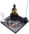 Escritorio Zen Garden Kit Yin Yang Con El Incienso, Quemador