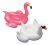 Swimline Gigante Swan Y Gigante Flamenco Para Piscinas