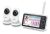Vtech Vm350-2 5 Video Baby Monitor Con 5 De Pantalla, De L