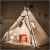 Tipi Carpa De Niñas, Niños – Centelleo Del Lit Tipi | Incluy