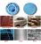 Siquk 12 Packs Pulidora Pad Tapa (5 A 6 Pulgadas) Buffing Pa