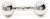Barbell Sonajero, Plateado