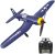Top Race Rc Plane – Avión De Control Remoto De 4 Canales Lis