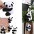 Yiphates Los Animales De Peluche Clip Clip-on Critter Panda
