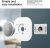 Spigen Placa De Pared Diseñada Para Termostato Google Nest (