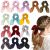Watinc 14 Pcs Bowknot Scrunchies Pelo Super Suave Bufanda De