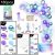 Partywoo Sirena Globos Guirnalda Del Kit, 180pcs Sirena Sire