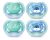 Philips Avent Ultra Aire Chupete 6-18 Meses, Azul / Verde, M