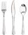 Bucla 360 Plata Plástico Silverware- De Plata Cubiertos De P