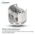 Eccpp 52mm Culata Kit De Pistón Apto Para Stihl Ms460 046 Re