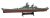 Uss New Jersey 1945 Juego – 1: 1000 Nave Modelo (amercom St-
